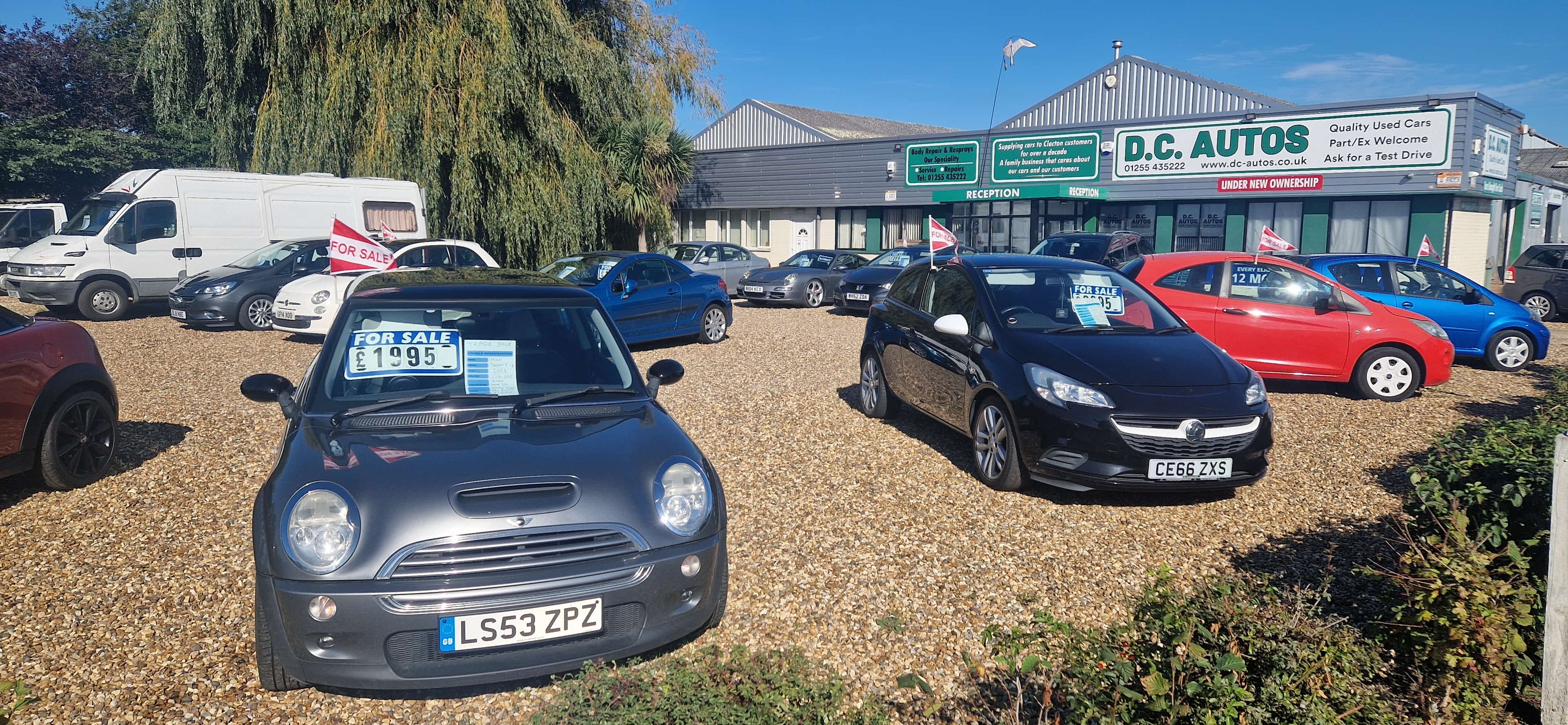 D.C. Autos forecourt and used cars