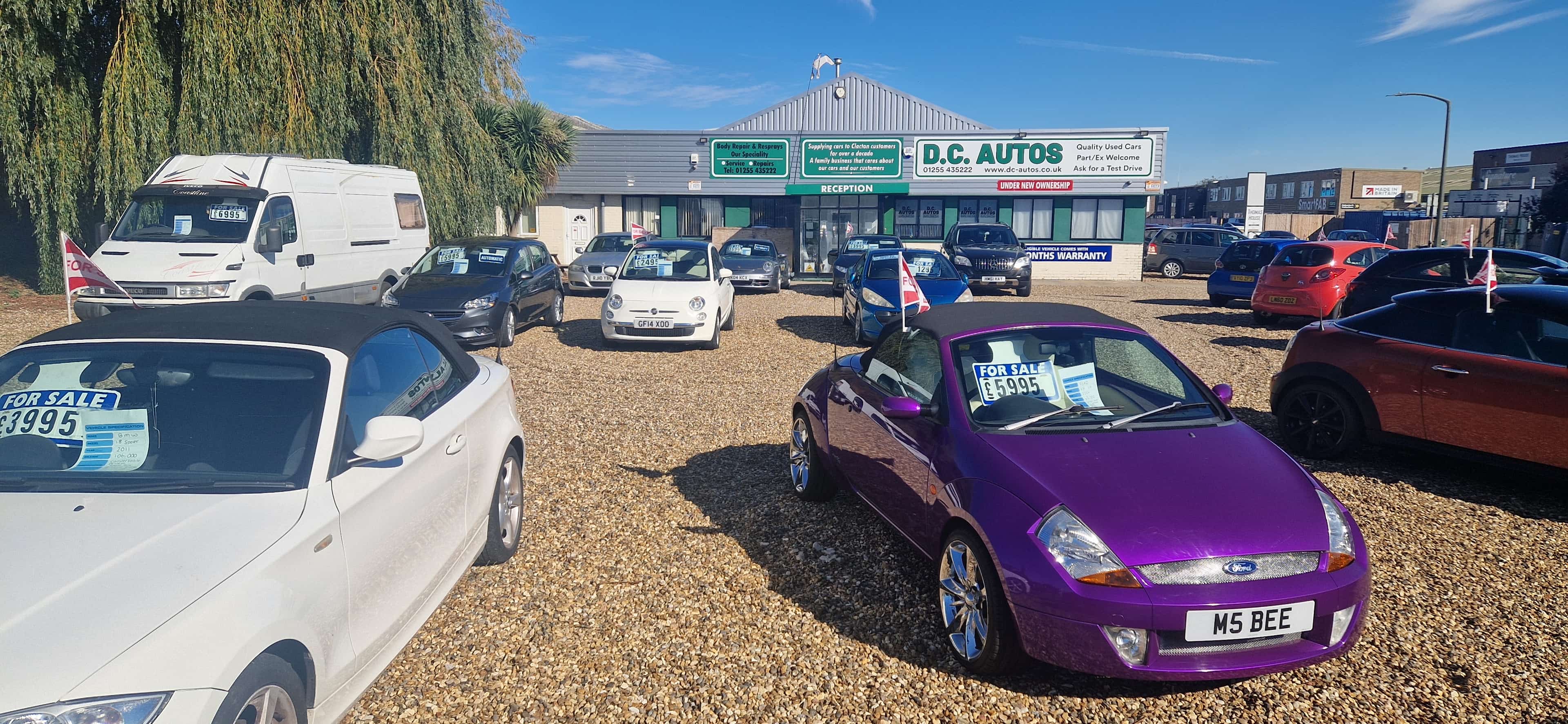 D.C. Autos showroom and forecourt