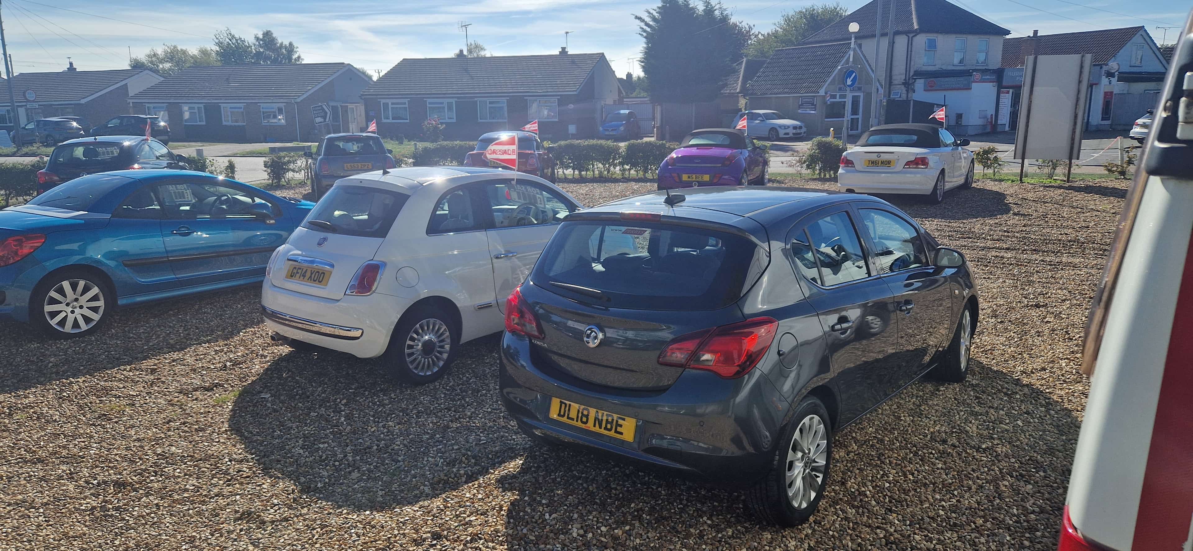 Exterior view of D.C. Autos in Clacton-on-Sea